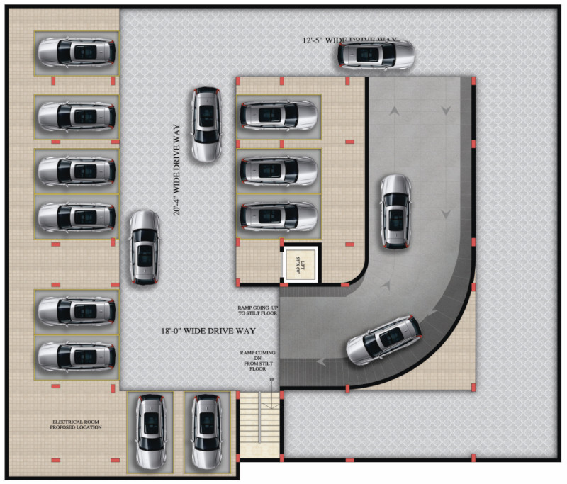 Cellar Parking Plan